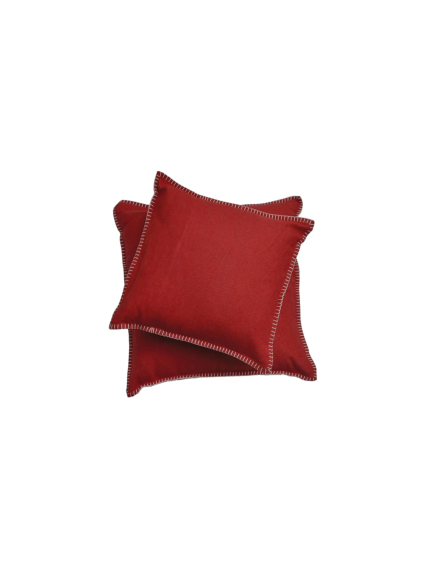 DAVID FUSSENEGGER | Kissenhülle "Sylt" 40x40cm (Orange) | rot